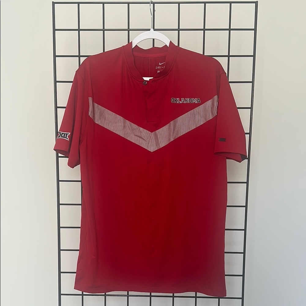 Nike Men's Red Oklahoma Shirt